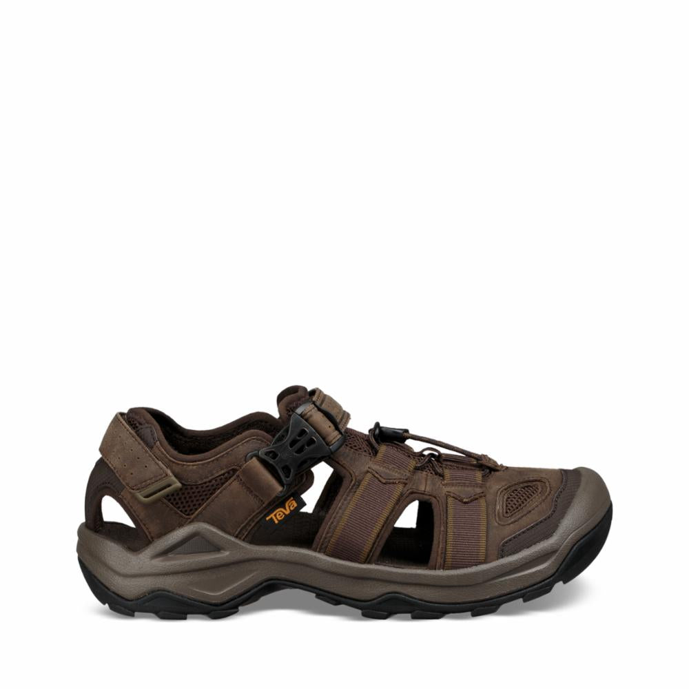 Teva Men TERRA FI 5 UNIVERSAL LEATHER TURKISH COFFEE