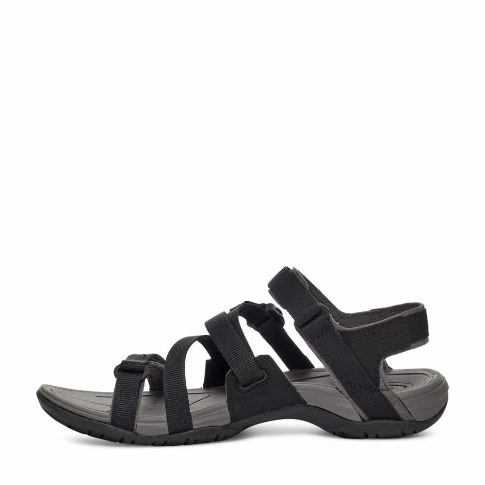 womens black teva