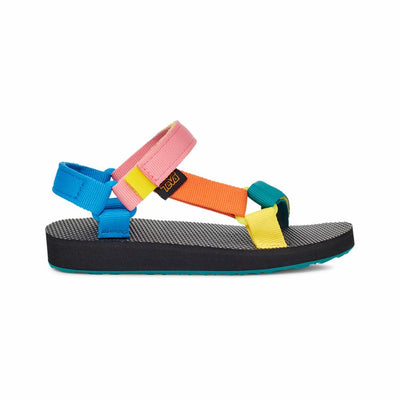 Teva Original Universal 90s Multi Sandals – Women's Size 9, Multicolor Strappy Flat, NIB