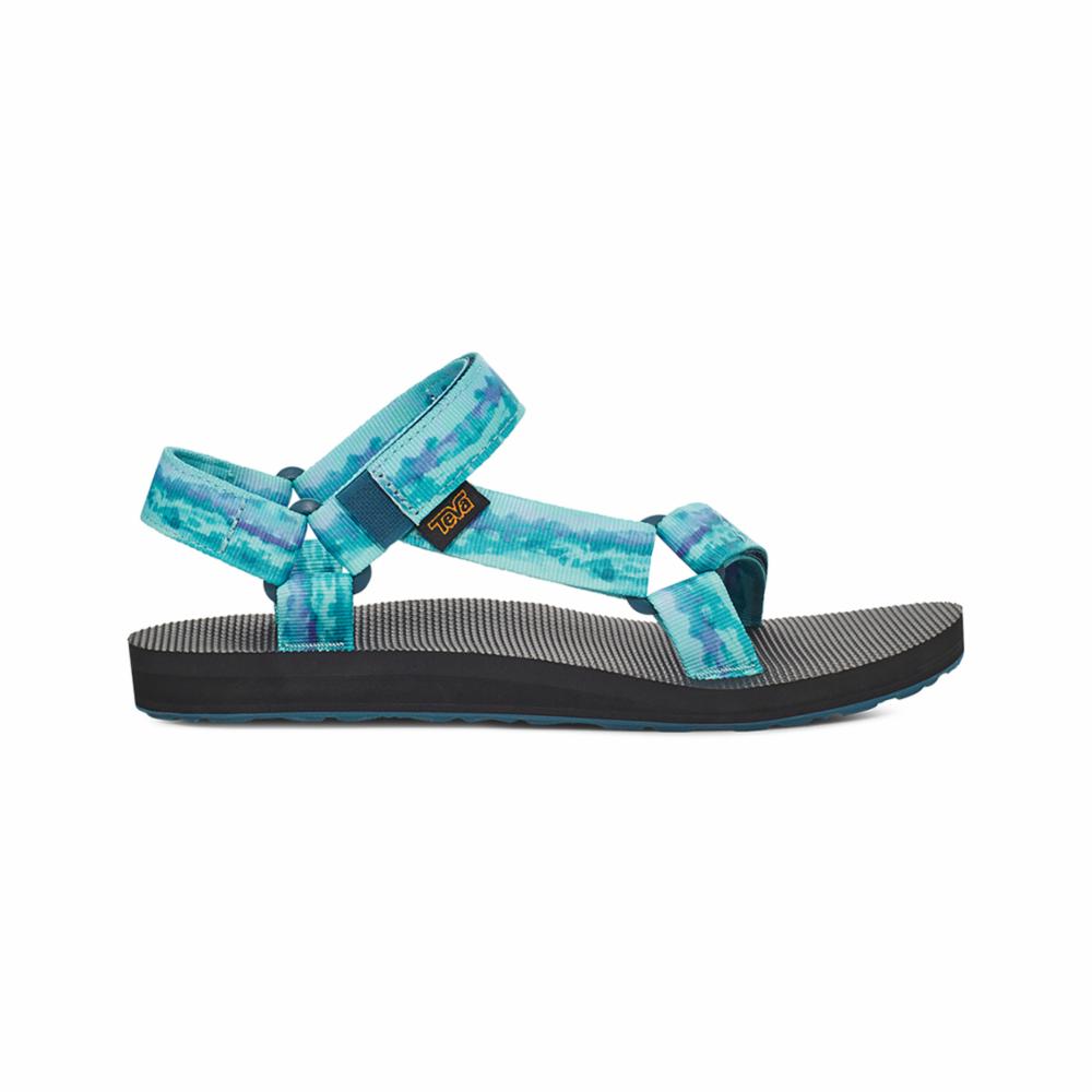 Teva Women ORIGINAL UNIVERSAL TIE-DYE SORBET BLUE CORAL